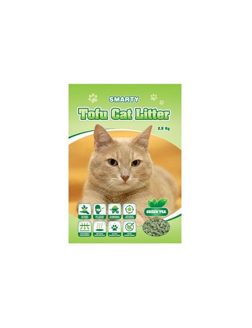 Podestýlka Smarty Tofu Cat  6l Litter-Green Tea