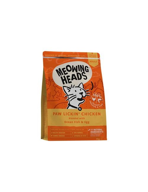 MEOWING HEADS 4kg Paw Lickin’ Chicken