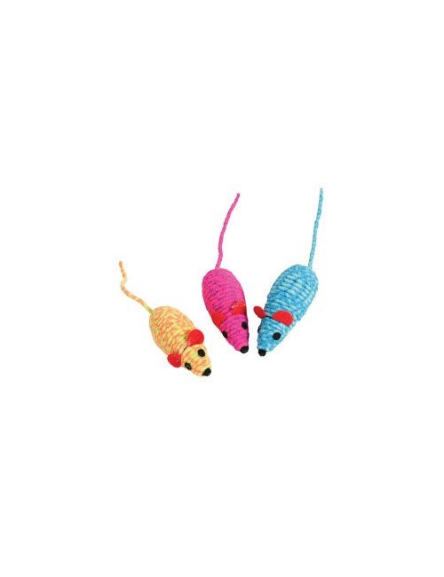 Hračka kočka Elastic mouse mix barev Zolux