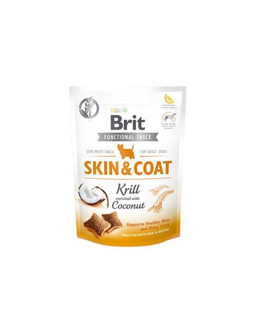 Brit Care Dog Functional Snack Skin&Coat Krill 150g