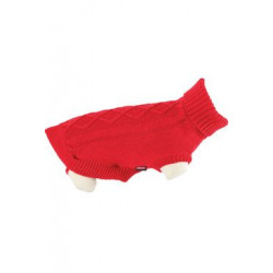 Obleček rolák pro psy LEGEND červený 35cm Zolux