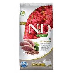 N&D Quinoa DOG Neutered Mini Duck&Broccoli&Asp. 7kg