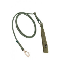 Vodítko Hurtta Adjustable lanové zelené 120-180cm/6mm