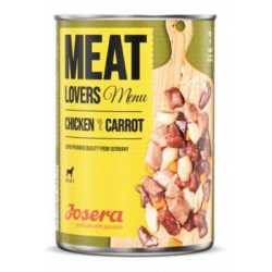 Josera Dog konz.Meat Lovers Menu Chick.with Carrot800g