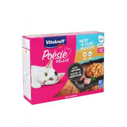 Vitakraft Cat Poésie DéliGelee Multipack rybí 6x85g