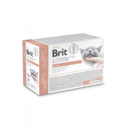 Brit VD Cat Pouch fillets in Gravy Renal 12x85g