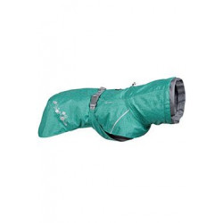 Obleček Hurtta Monsoon coat II ECO paví zeleň 80