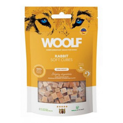 WOOLF pochoutka Soft Cubes Rabbit 100g