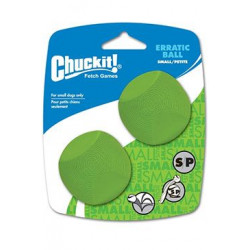 Hračka pes Chuckit Erratic Ball S 5cm/2ks