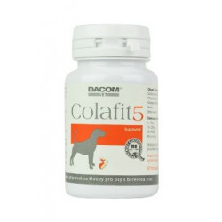 Colafit 5 na klouby 50tbl. pro psy barevné