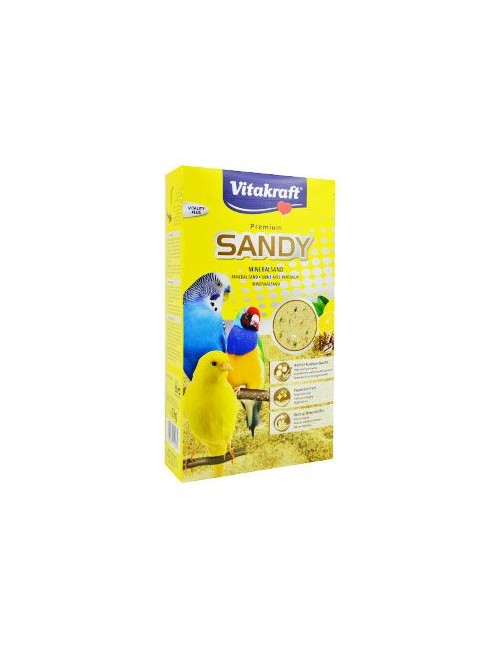 Vitakraft Bird Sand Bio papoušci písek 2kg