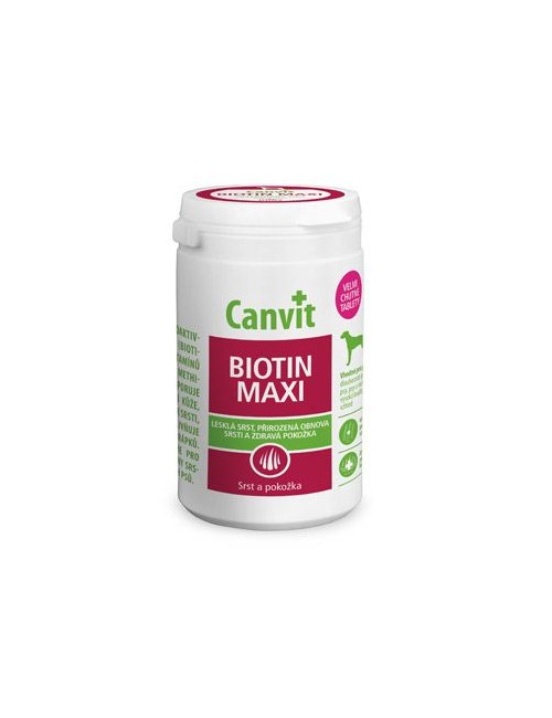 Canvit Biotin Maxi pro psy ochucený 230g