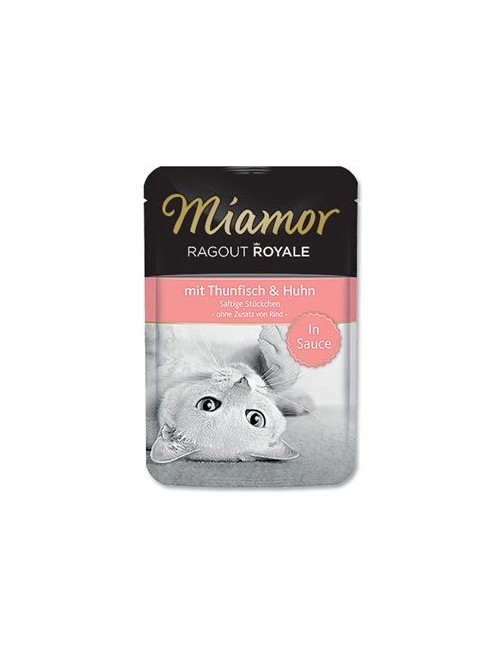 Miamor Cat Ragout kapsa tuňák+kuře ve šťávě 100g
