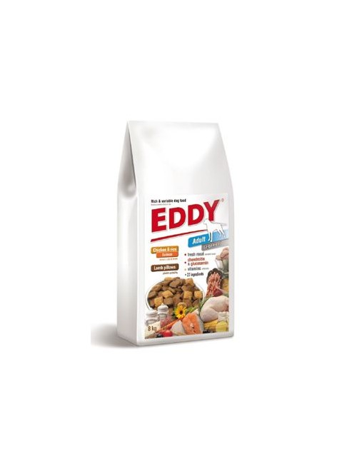 EDDY Adult Large Breed  polštářky s jehněčím 8kg