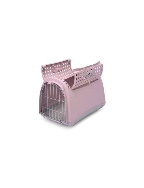 Přepravka pro kočky a psy Cabrio Růžová Argi